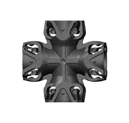 4 - Way Cross Coupling