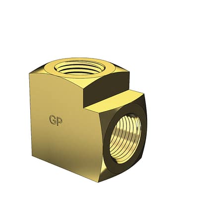 90 Degree Female Elbow Brass