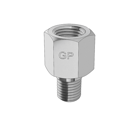 Adaptor Imperial to Imperial Steel