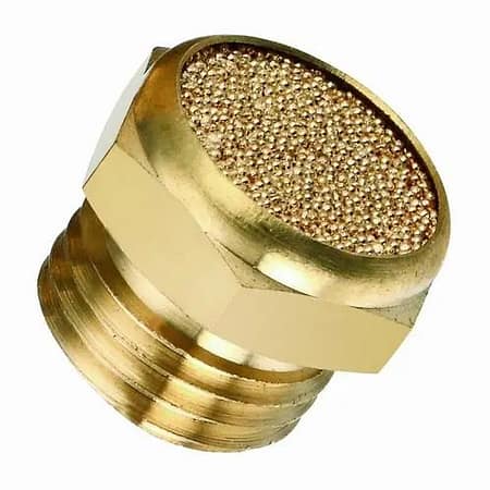 Compact Button Silencer