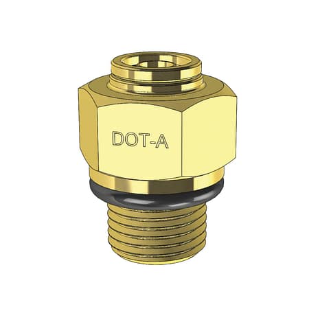 Metric to Metric Male Connector
